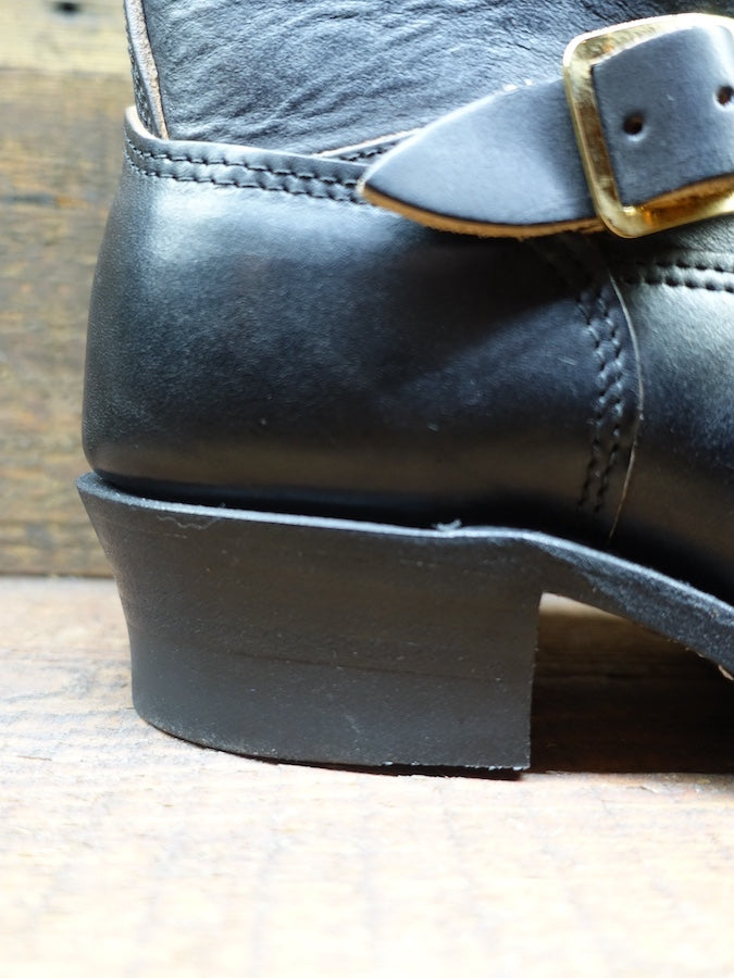DC4 x KEYSTONE Special Collaboration - Horsebutt Engineer Boots -Brass Buckles