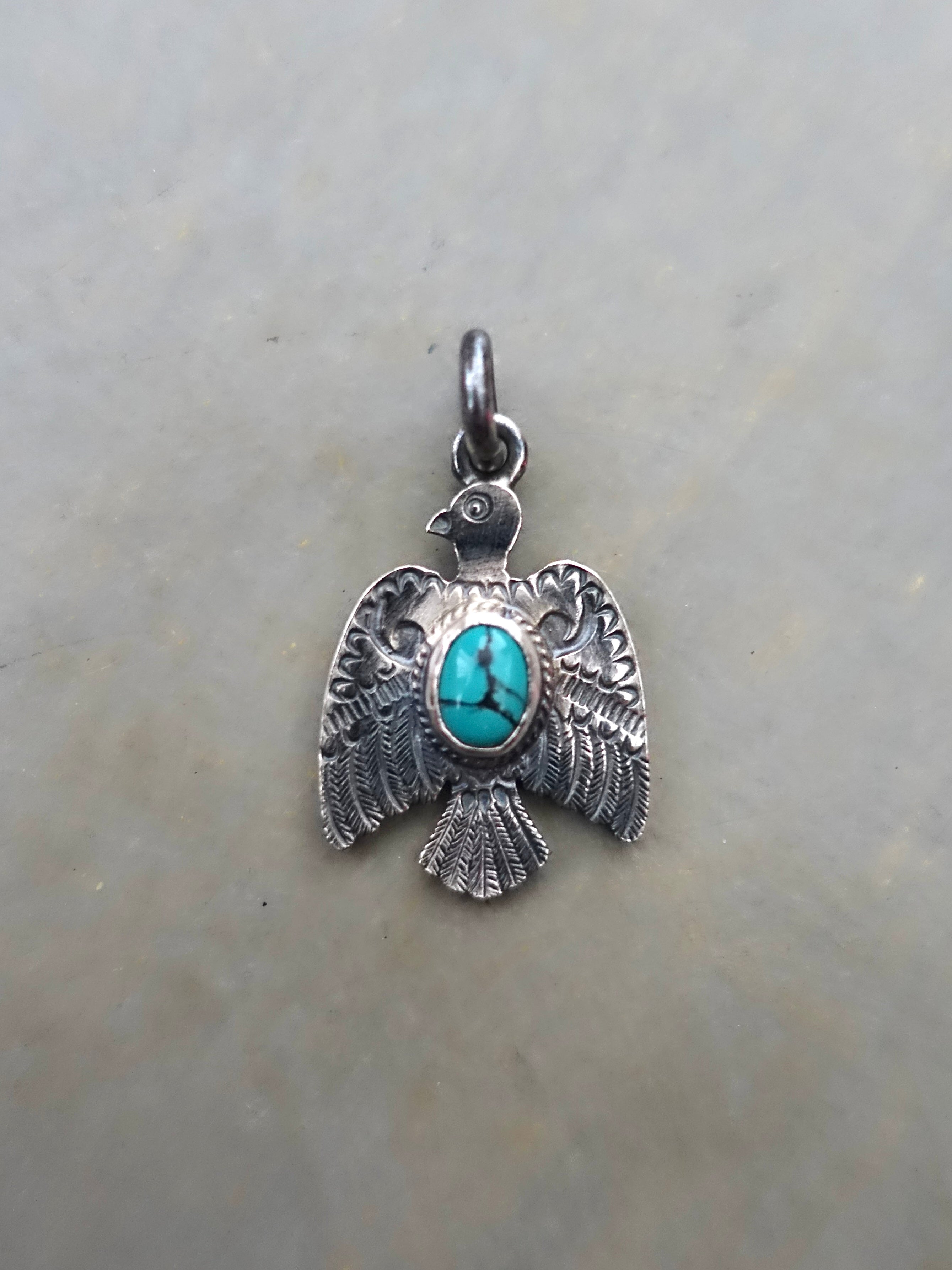 P-498 - Thunderbird top with turquoise S