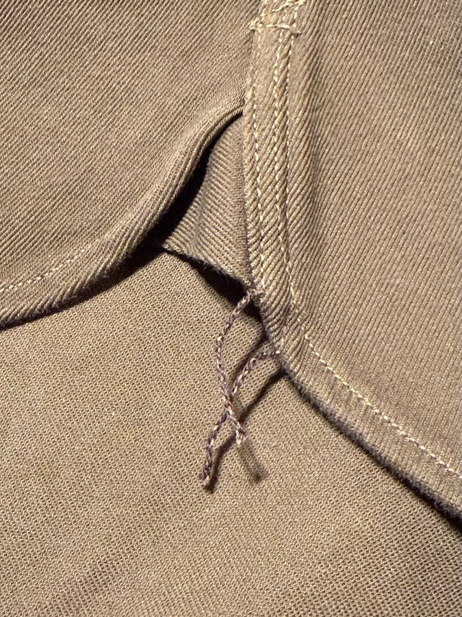 "Gemsa" WORK SHIRT - UNION SPECIAL OVERALLS - 1930s STYLE WORK SHIRT - Khaki Olive