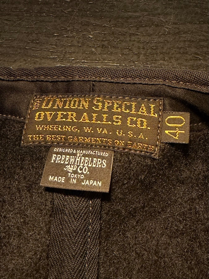 "LONGSHOREMAN" WINTER WORKER VEST - 1920 ~ 1930s STYLE WORK VEST - UNION SPECIAL OVERALLS