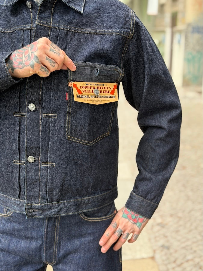 "Lot S506 XX 1941" - Second half of 1941 earliest WW2 Jacket - Original 14oz Indigo Denim