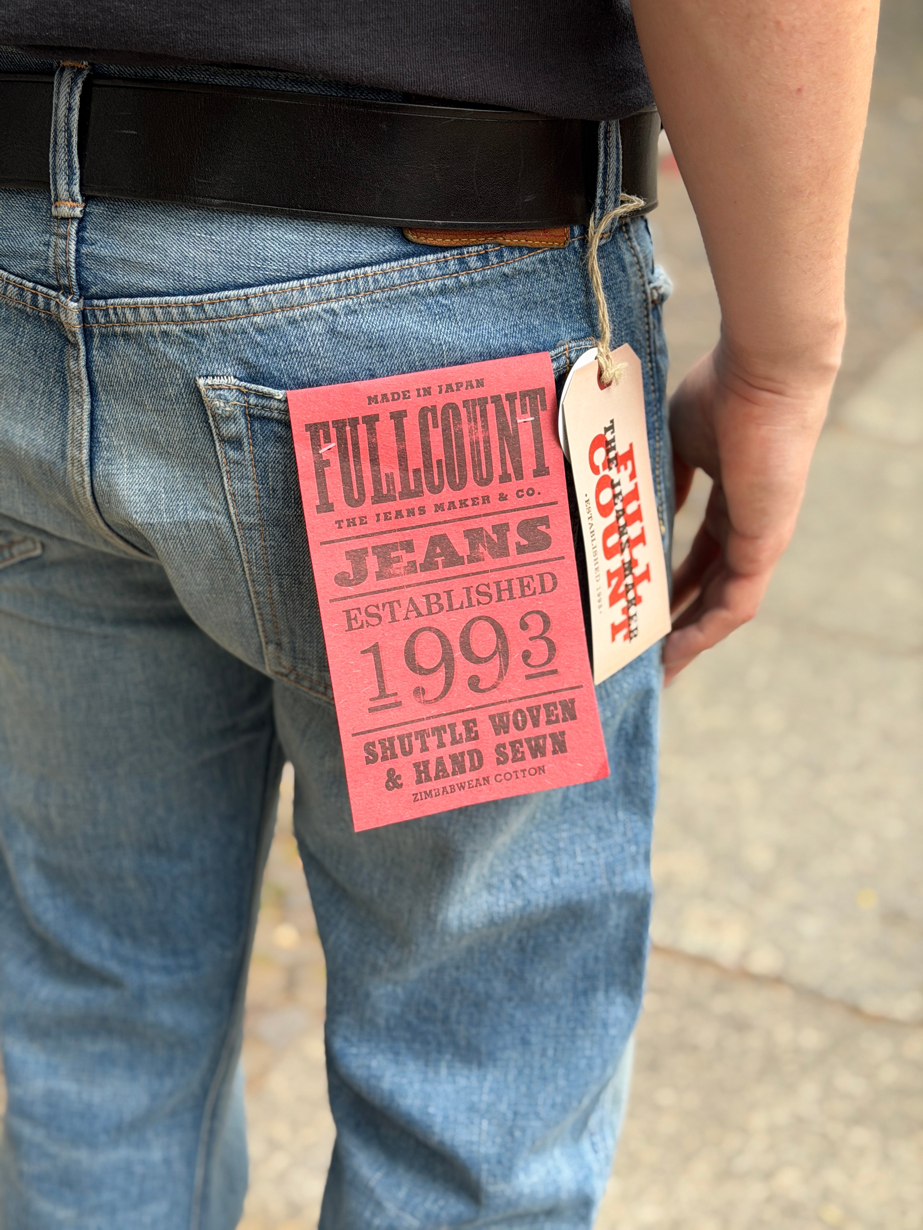 1341-1108 - Slim Straight Dartford Denim - 13.7oz Selvedge Denim