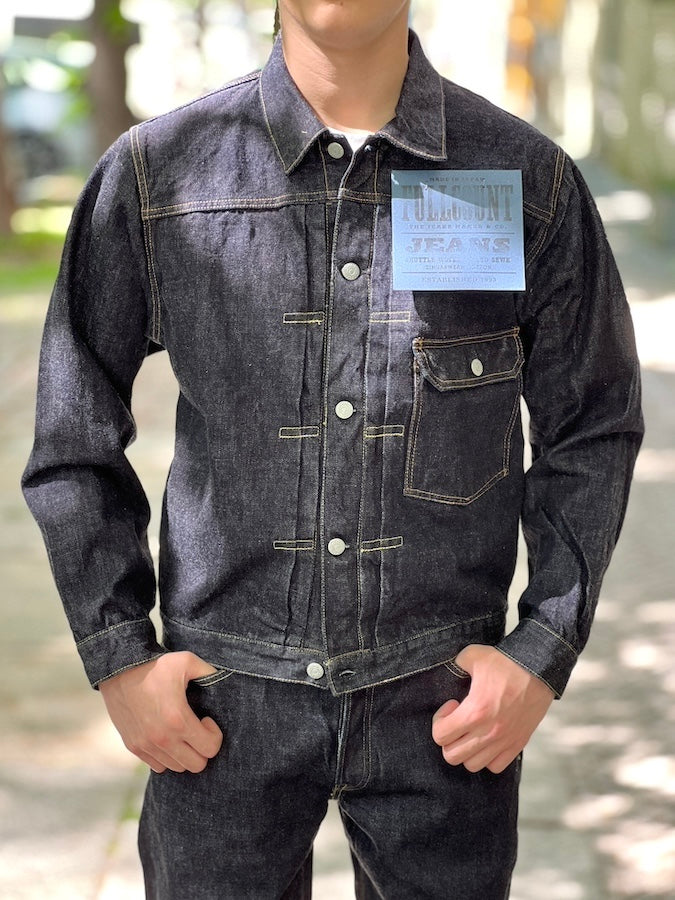 2107 XX-W - Type I Jacket - 15.5oz Selvedge Denim - One Washed