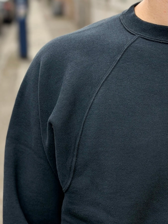 AKOM x GLAD HAND & CO. - Vintage Freedom Sleeve Sweathirt from 1950 - Black