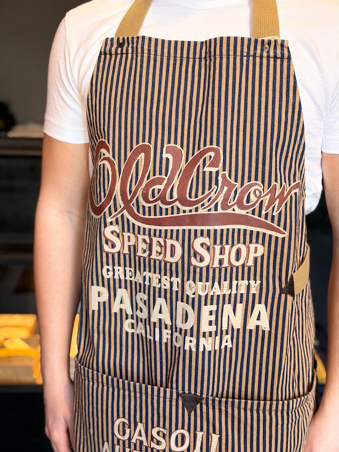OLD CROW by Glad Hand & Co. - ENGINEER APRON - Cotton Hickory