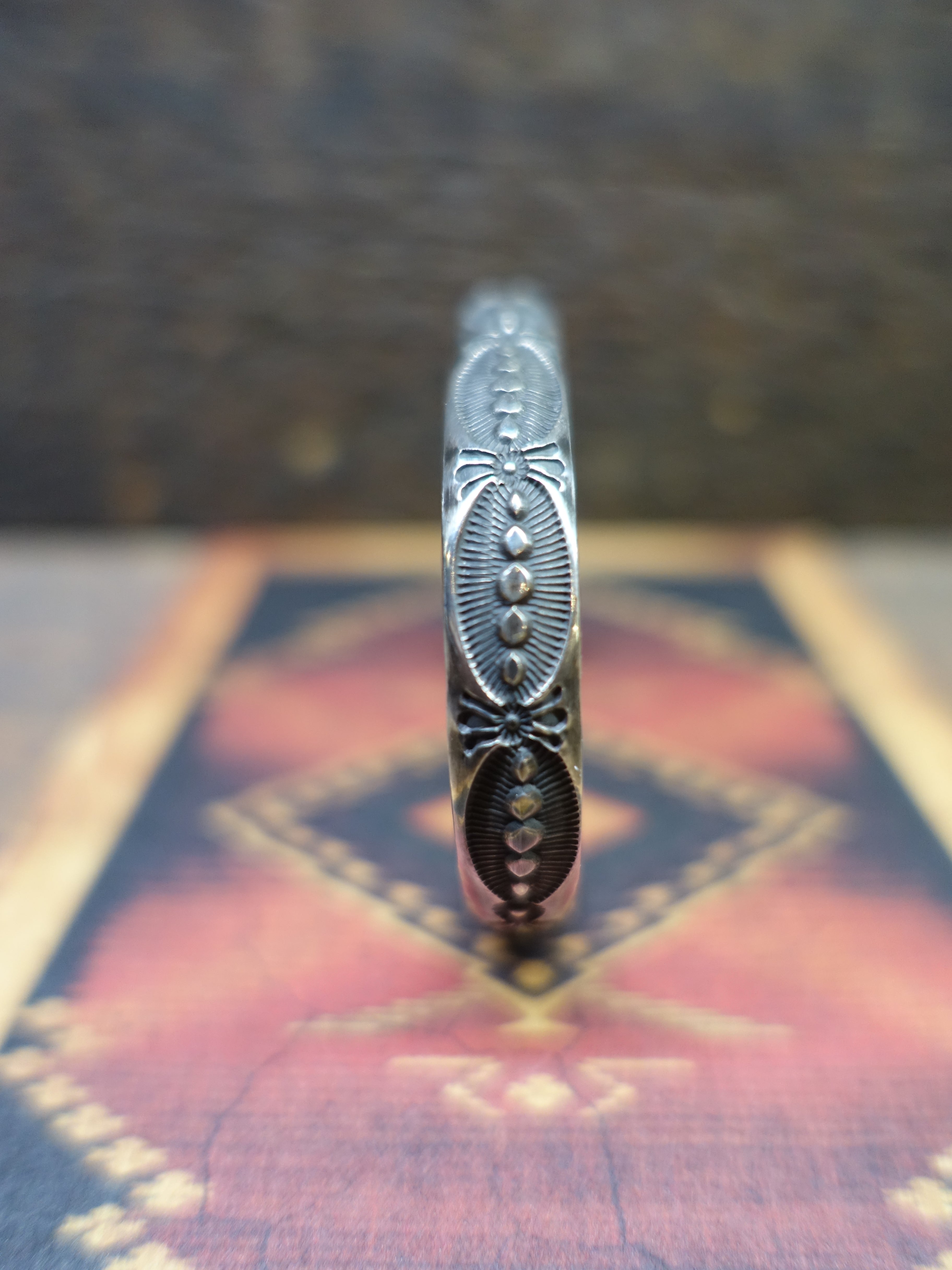 HOZHO - Plant B5 - Silver Bangle