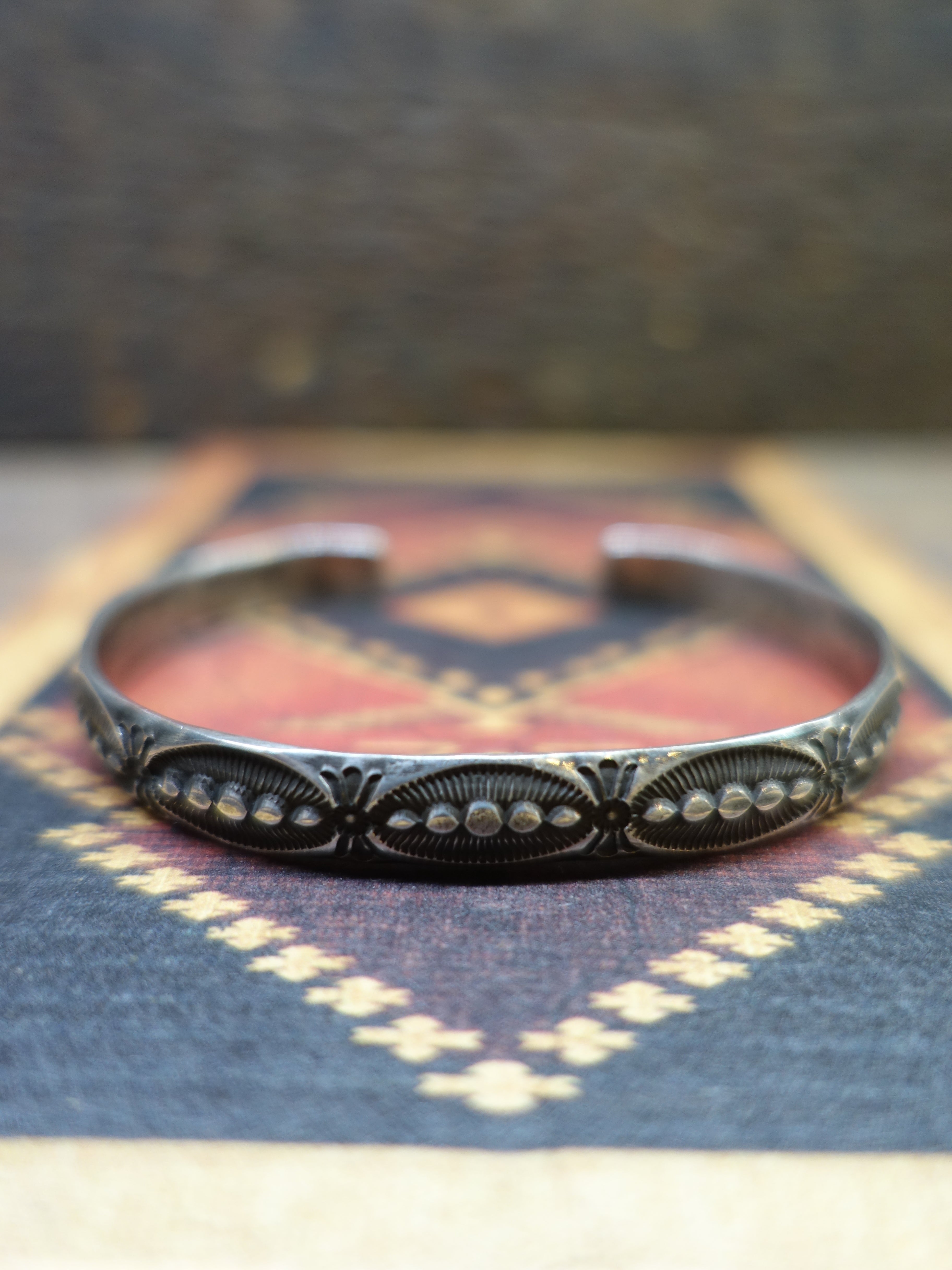HOZHO - Plant B5 - Silver Bangle