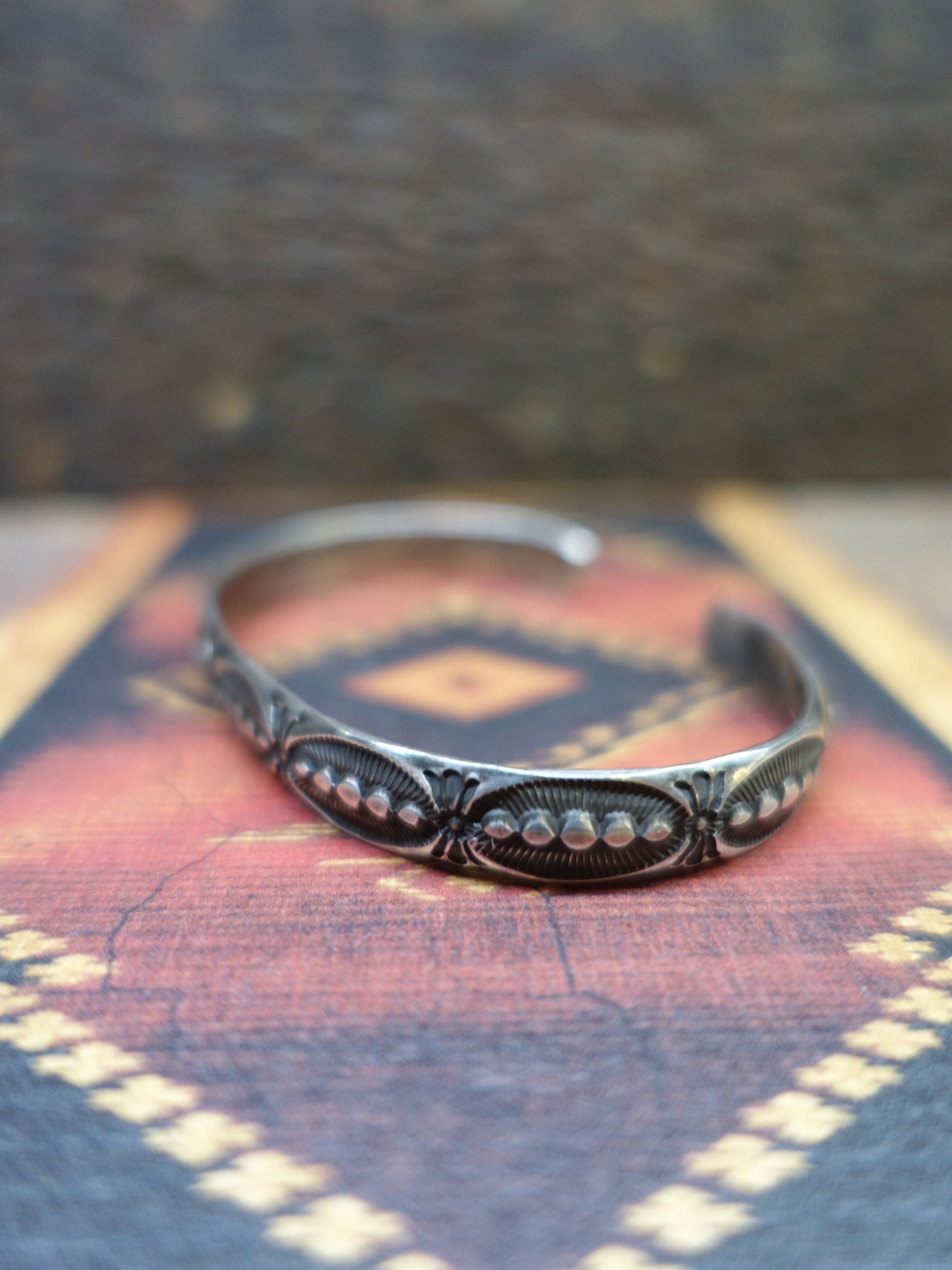HOZHO - Plant B5 - Silver Bangle