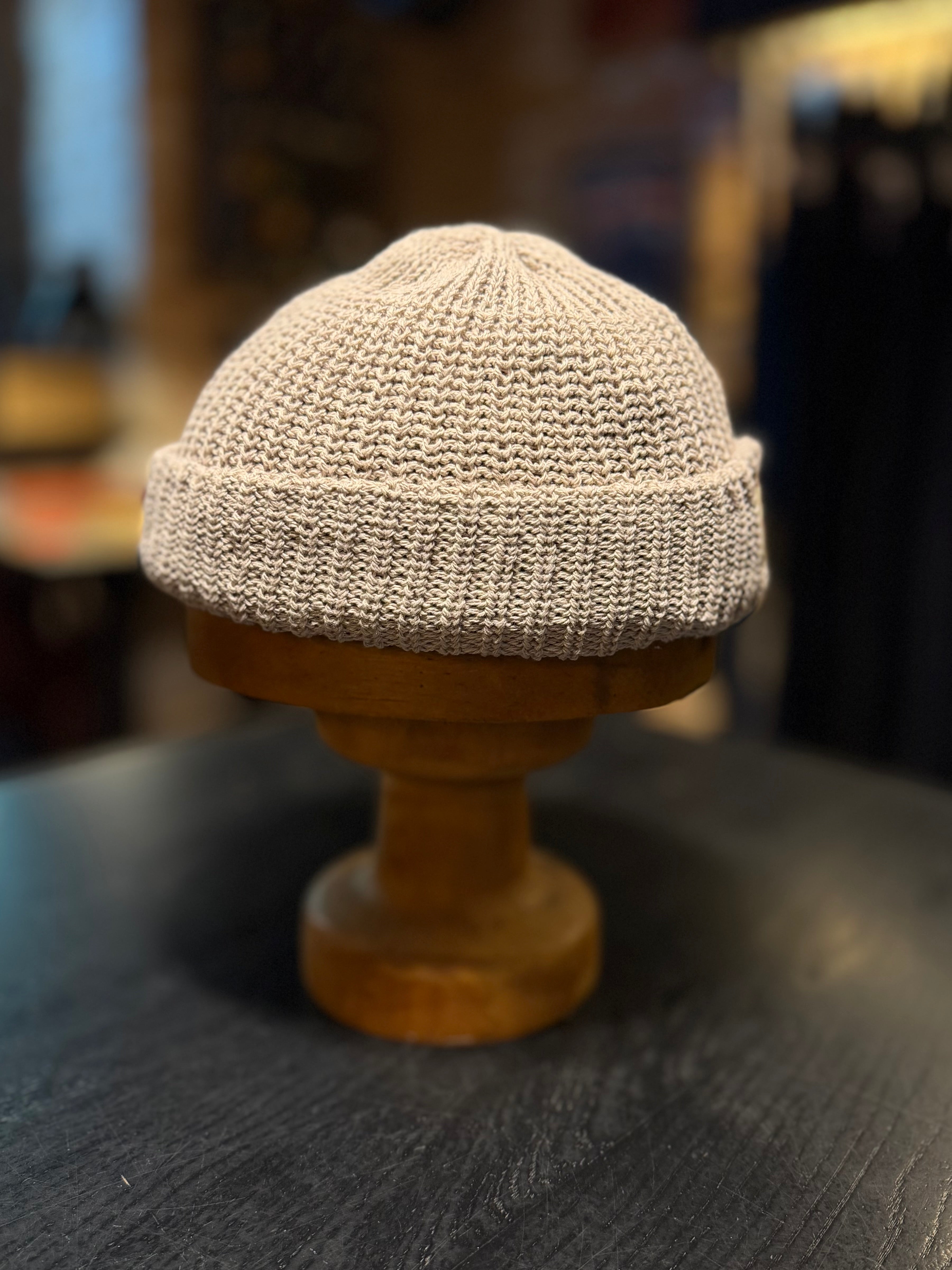 Watch Cap - 100% Cotton - Model: HUE - Ivory