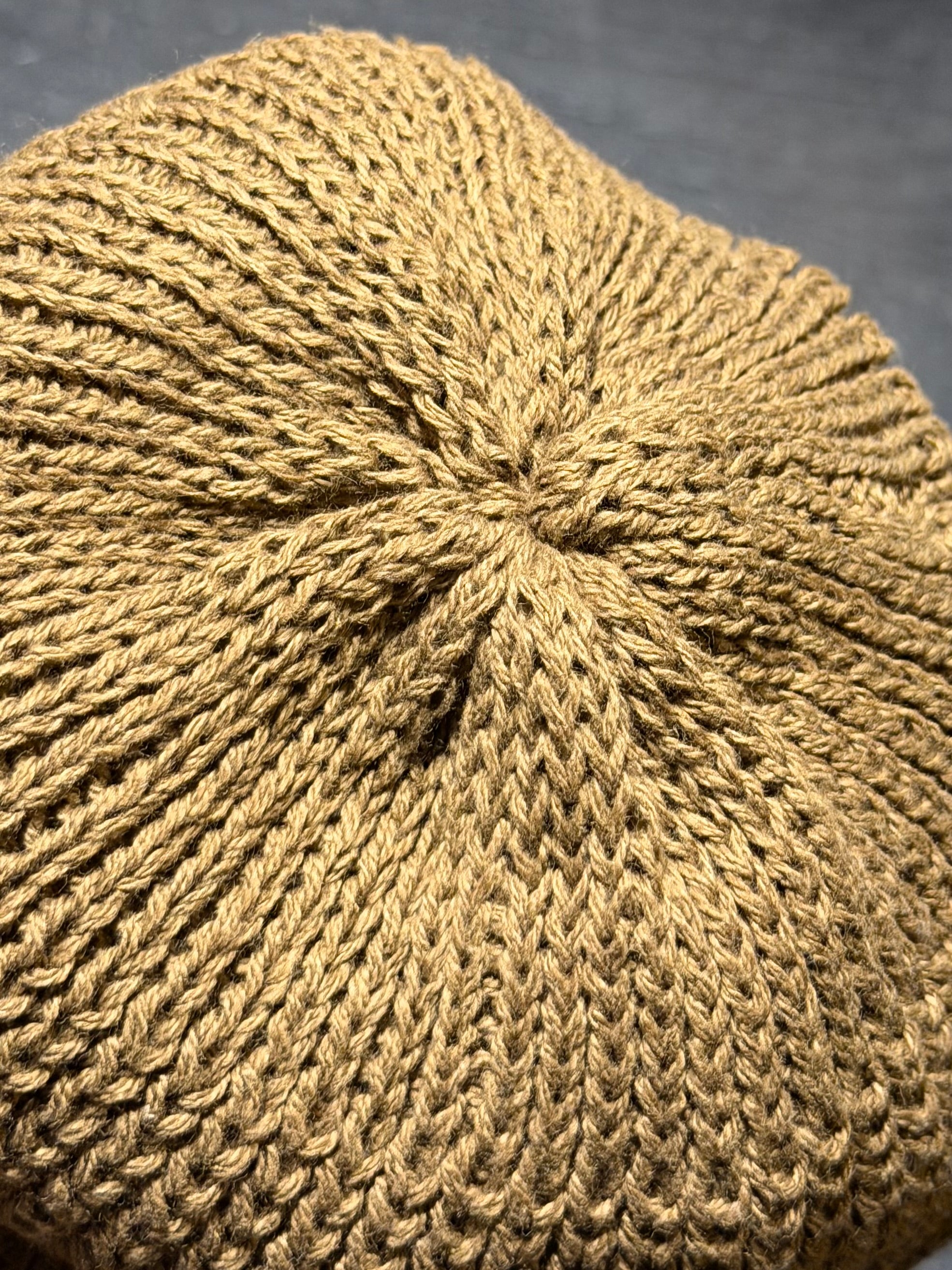 Mr. FATMAN - Watch Cap - 100% Cotton - Model: HUE - Khaki
