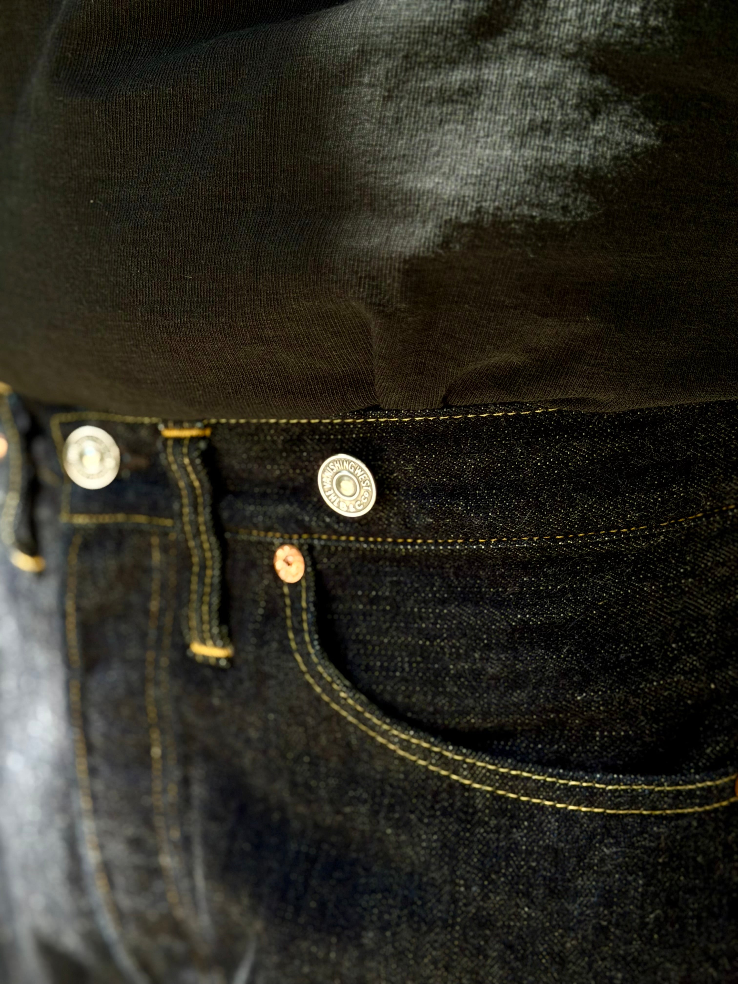 "Lot 601 XX 1941" - 5 Pocket Jeans - Earliest WWII Era Reproduction Model - Original 14oz Indigo Denim