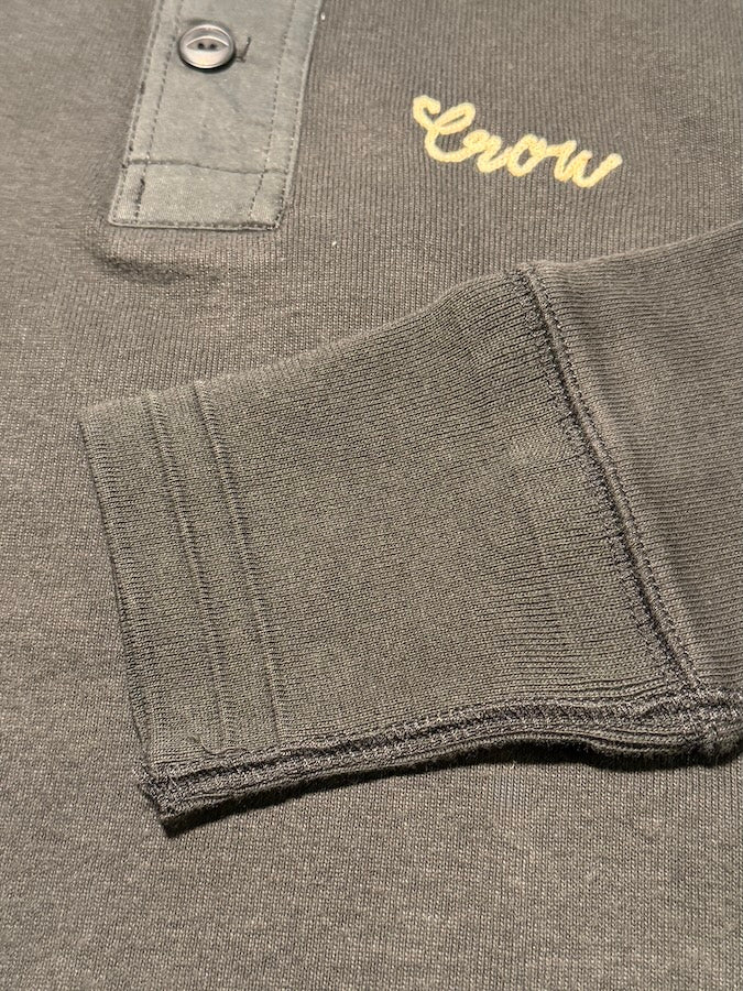 OLD CROW by Glad Hand & Co. -BLACKBIRDS -  L/S HENRY T-SHIRTS - Black