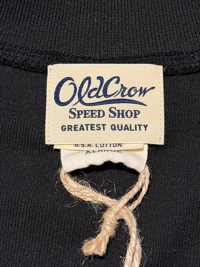 OLD CROW by Glad Hand & Co. -BLACKBIRDS - L/S HENRY T-SHIRTS - Black