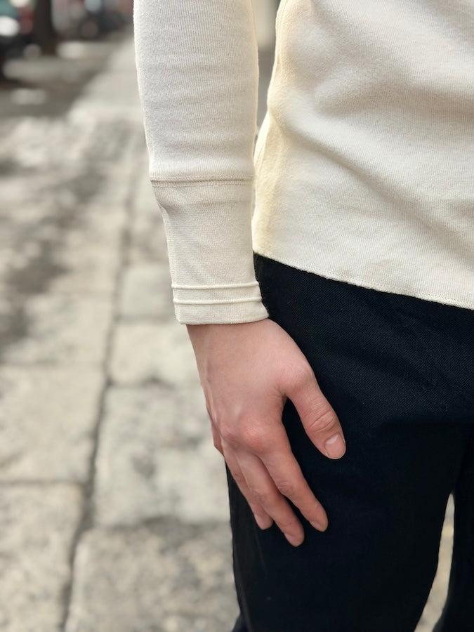 OLD CROW by Glad Hand & Co. -BLACKBIRDS -  L/S HENRY T-SHIRTS - White