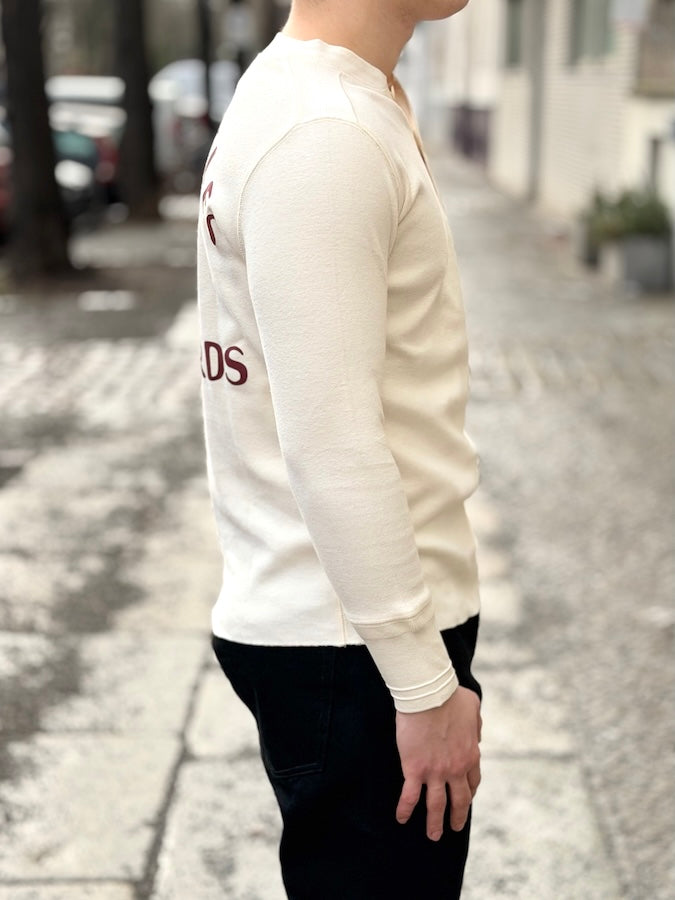 OLD CROW by Glad Hand & Co. -BLACKBIRDS -  L/S HENRY T-SHIRTS - White