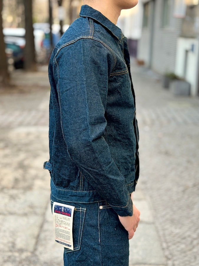 01507L-Ishikawadai Type I Jacket - 15oz Selvedge Denim