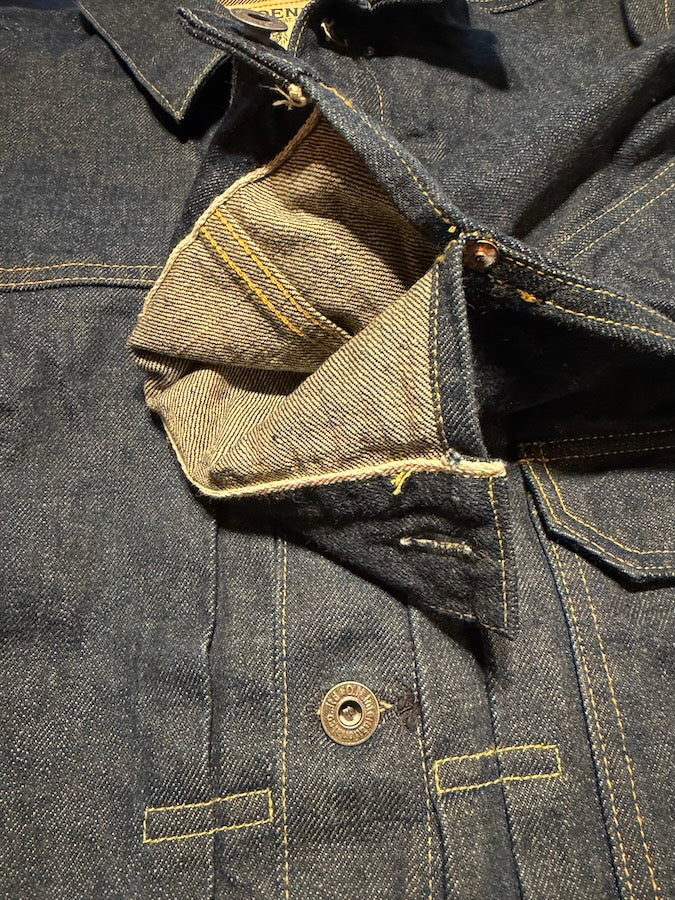 01507L-Ishikawadai Type I Jacket - 15oz Selvedge Denim