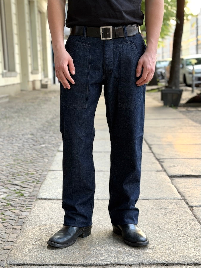 LP-1191-D - 10oz. Double Pocket Worker Pants - Dark Indigo
