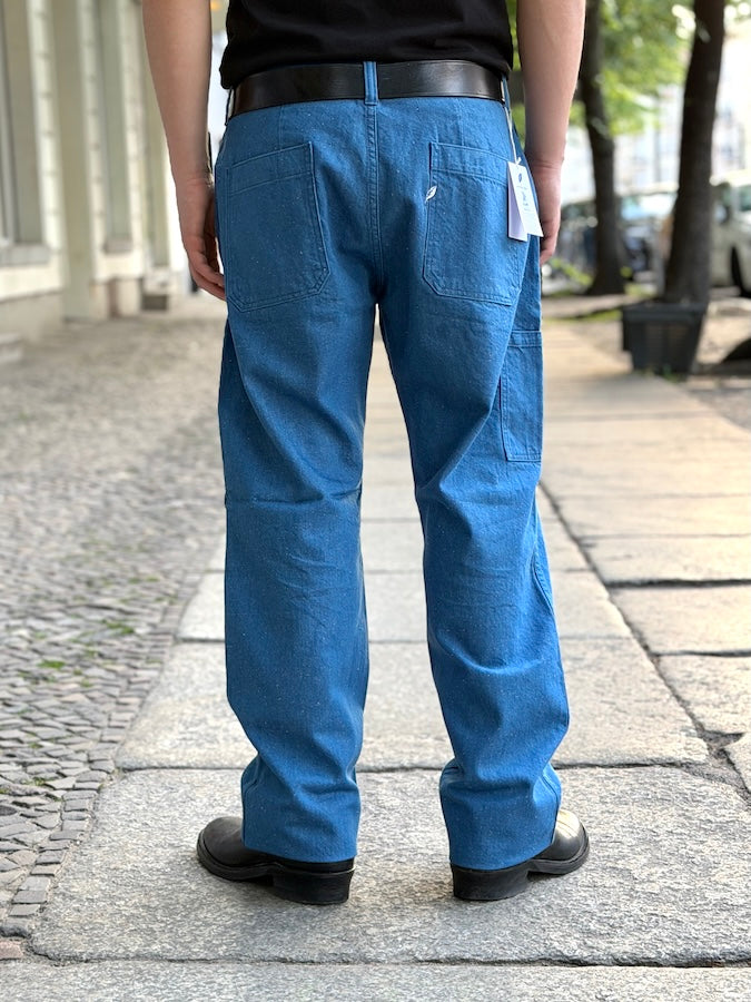 LP-1191-L - 10oz Double Pocket Worker Pants - Light Indigo