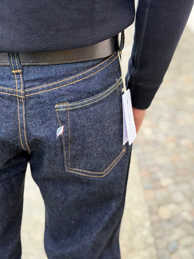 XX-002 - 14oz Selvedge Denim - Indigo - Piped Straight