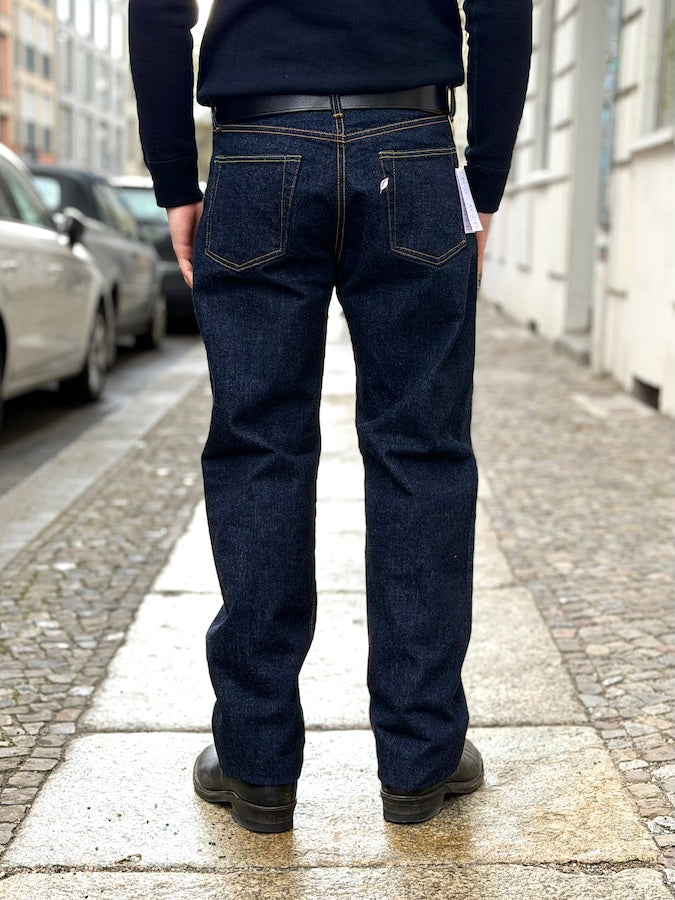 XX-002 - 14oz Selvedge Denim - Indigo - Piped Straight