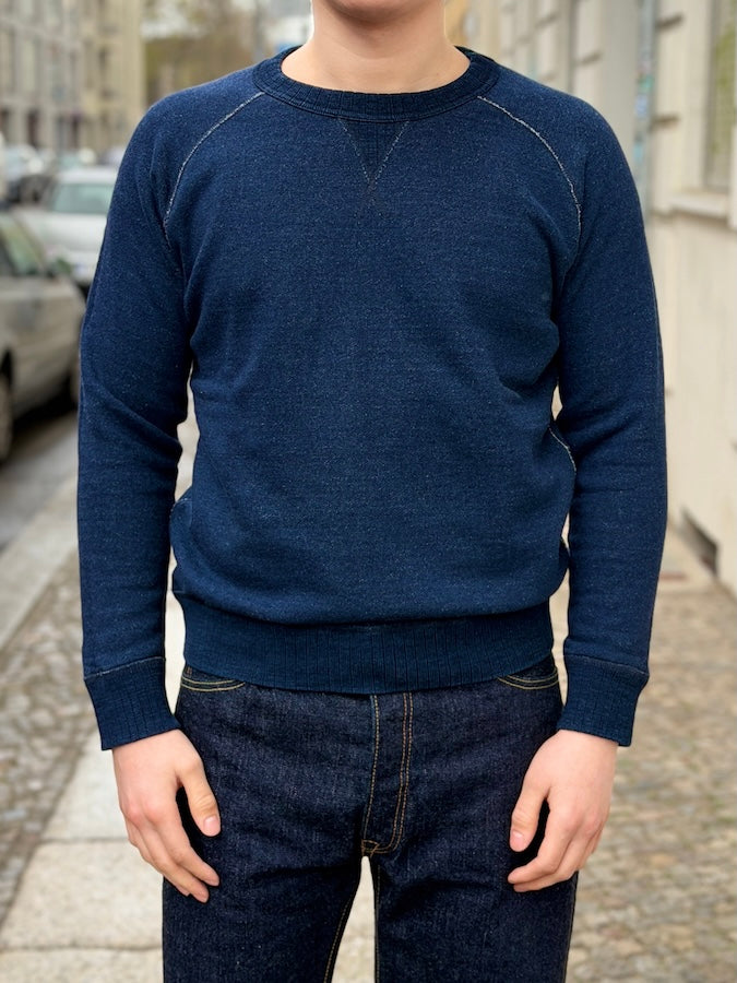5409-ID - Indigo Dyed Yarn - Raglan Sweatshirt