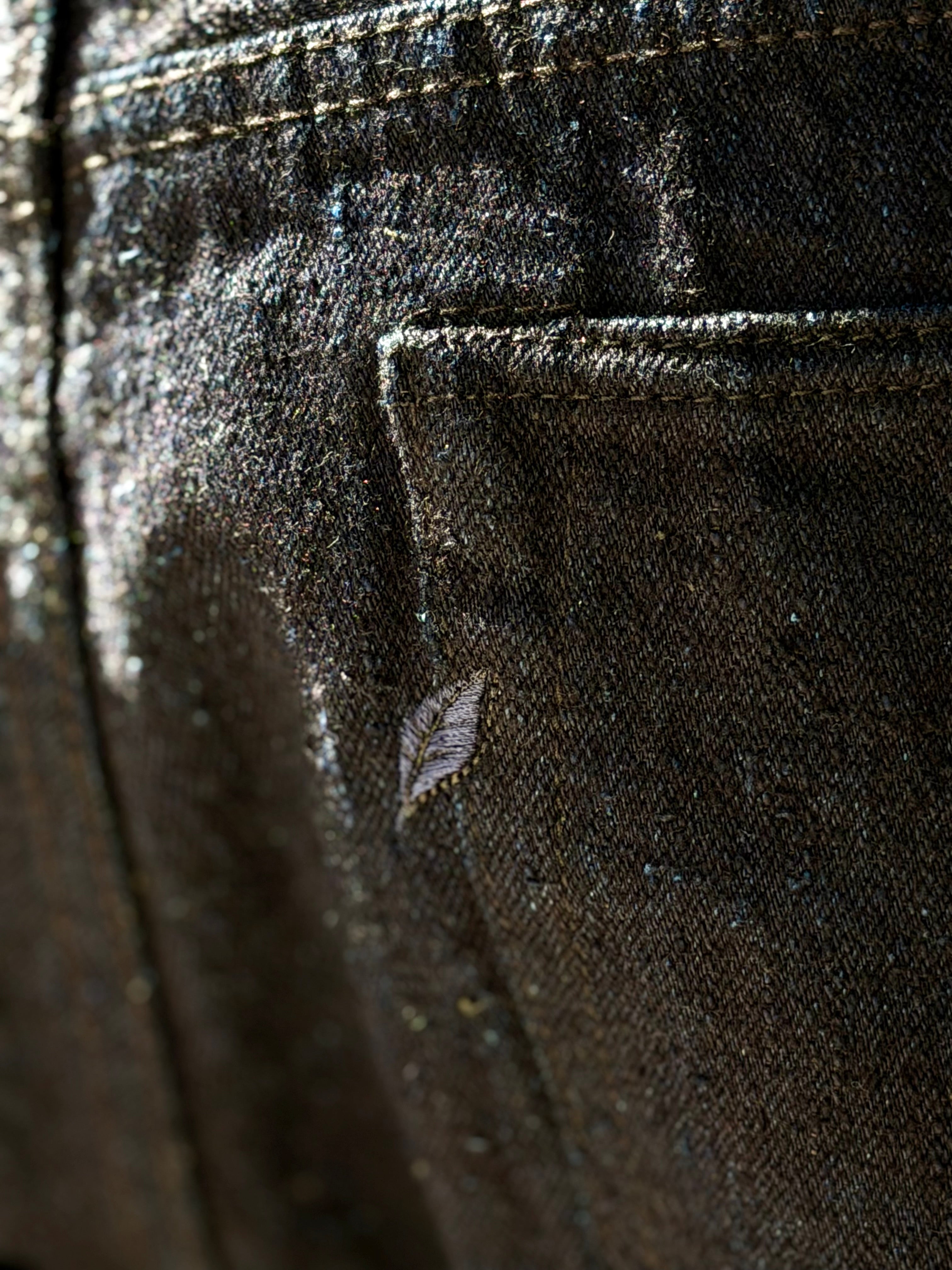 DNP-019-IDSM - 16oz Double Nep Indigo-Sumi Selvedge Denim - Relaxed Tapered