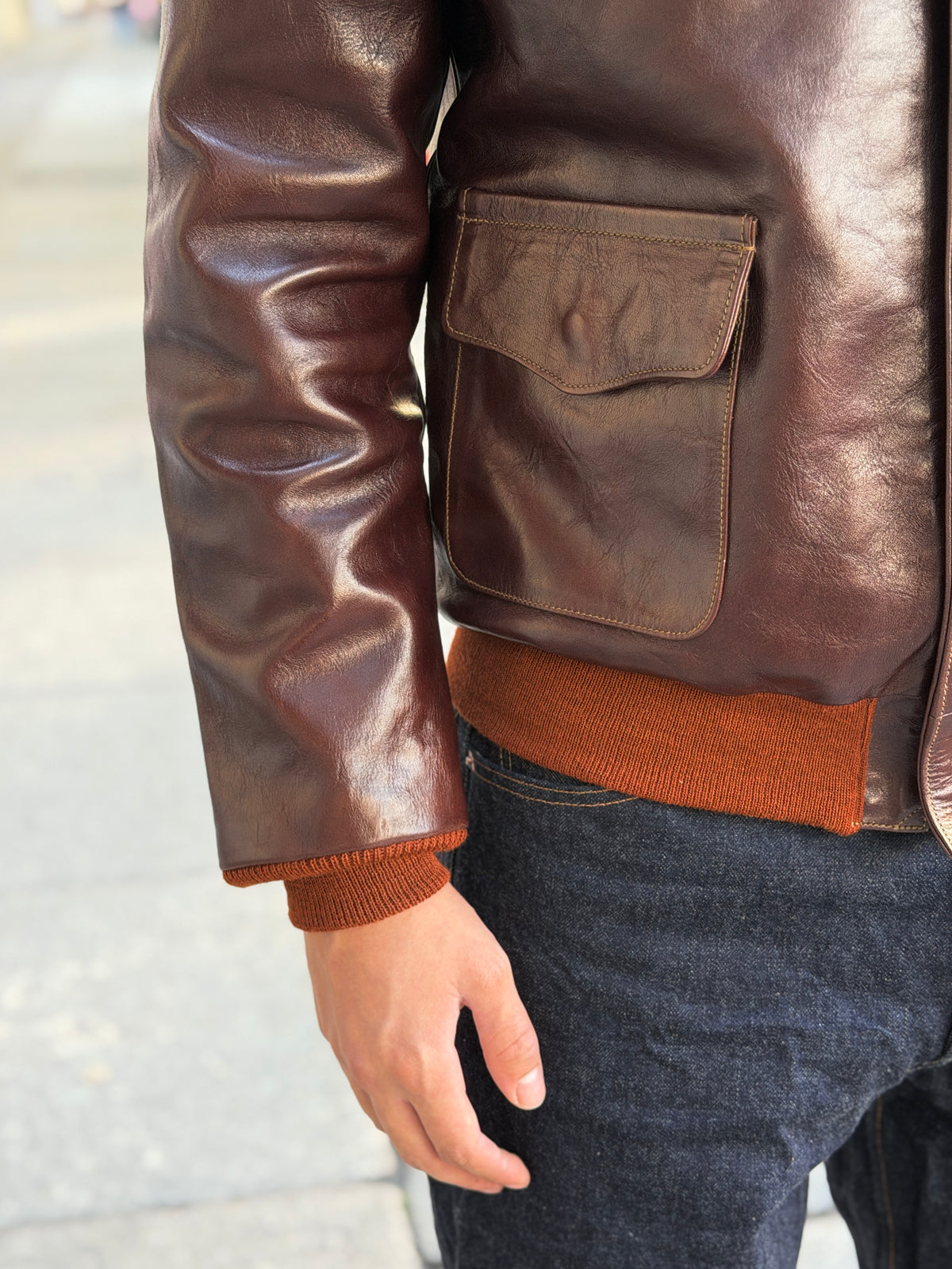 Rainbow Country Leather  Jacket