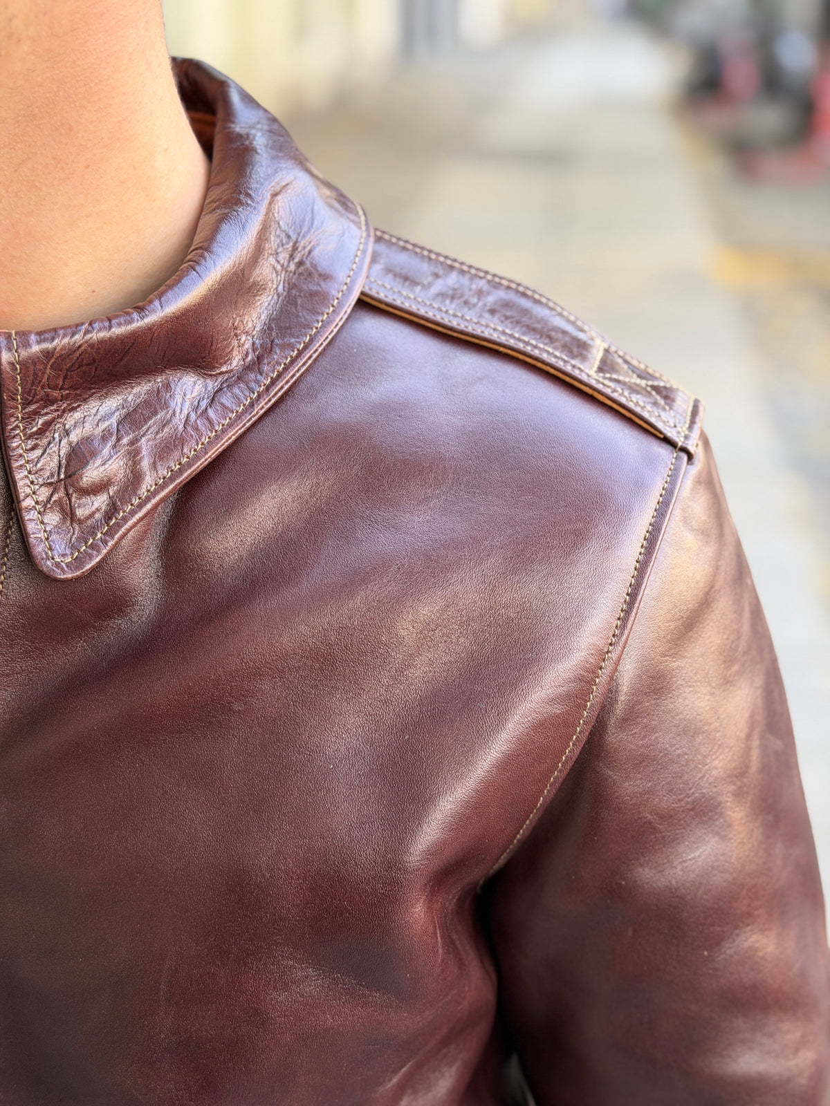 Rainbow Country Leather  Jacket