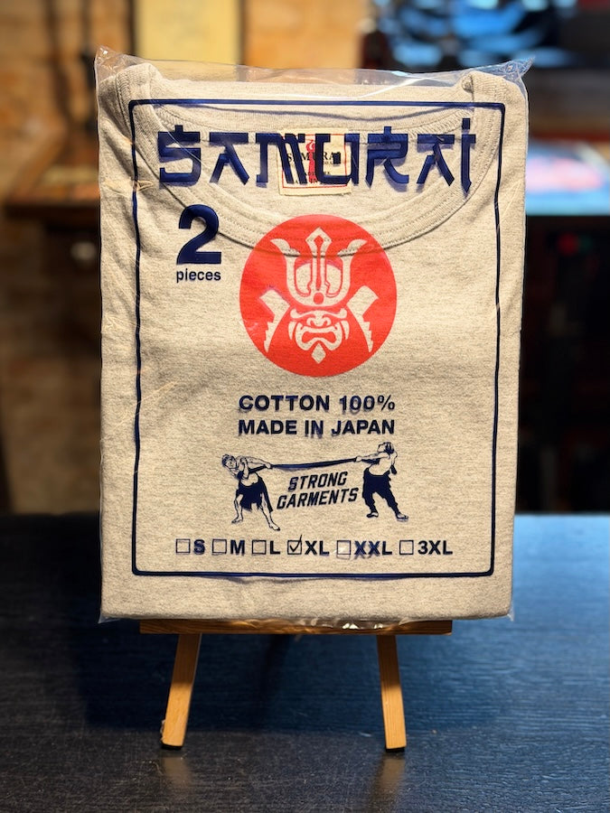 SJ2PST-CREW - Medium Weight 2-PACK TEE - Gray