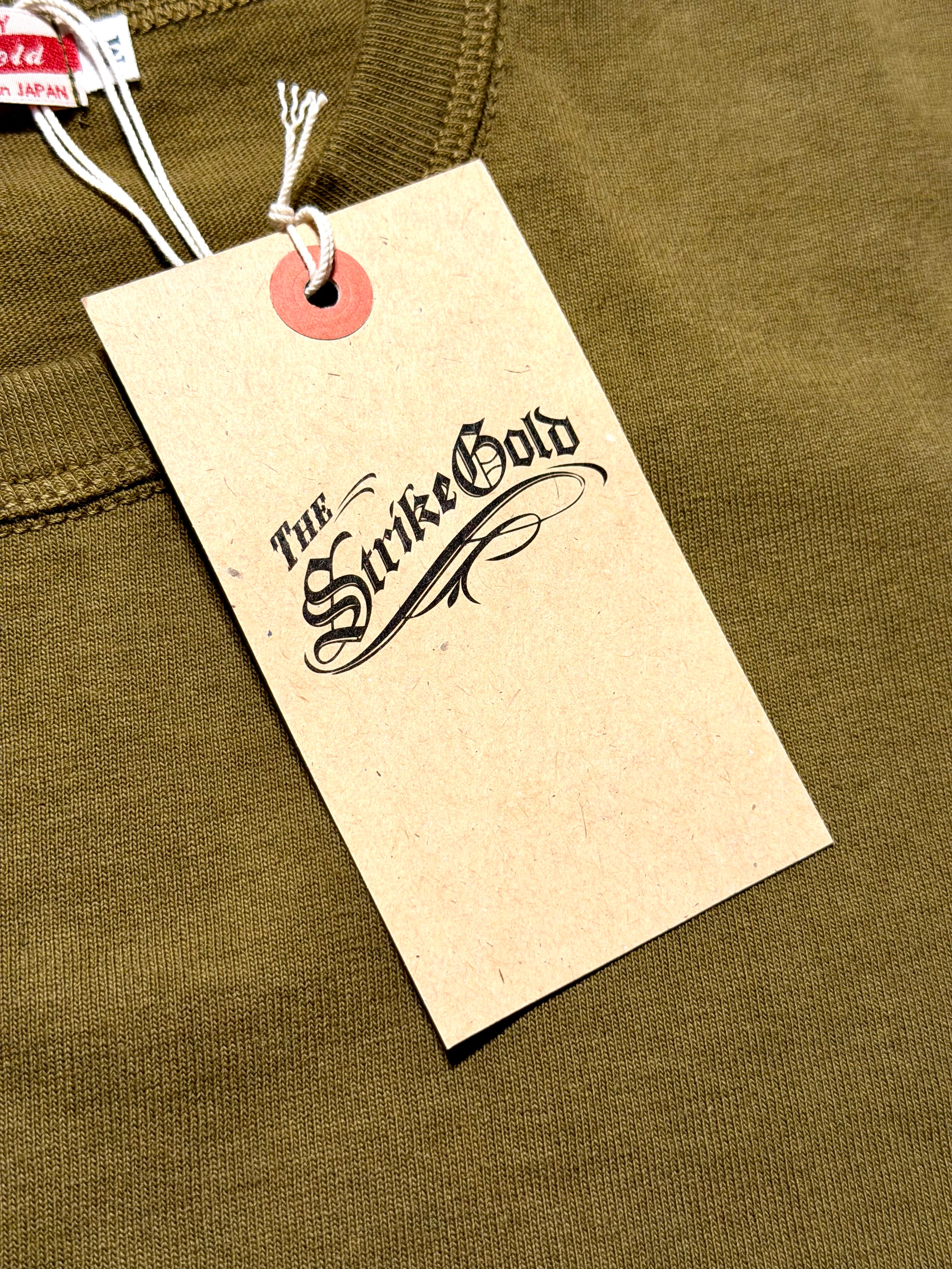 SGT001 Loopwheeled T -Shirt  - 100% Cotton - Olive