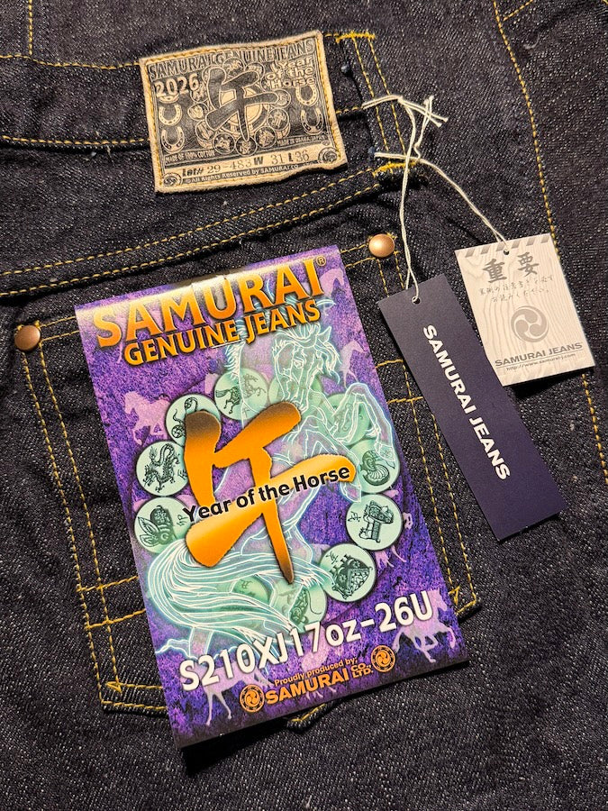 S210XJ17OZ-26U " Year of the Horse 2026 " Limited Model Slim Straight
