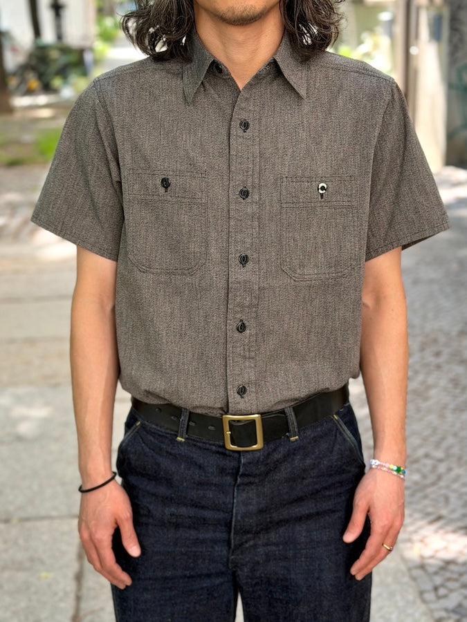 Signal Covert Short Sleeve Shirt - TR26SS-407 - Black Chambray