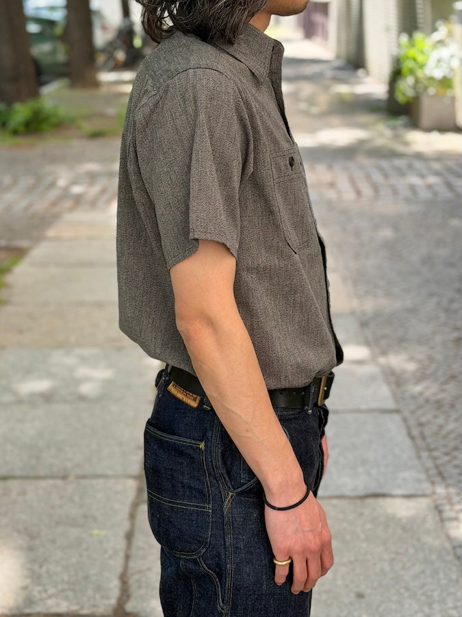 Signal Covert Short Sleeve Shirt - TR26SS-407 - Black Chambray