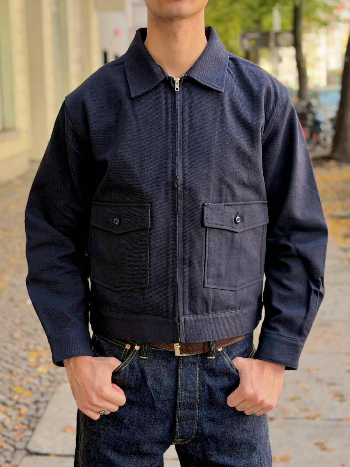 Signal Wool Jacket - TR26AW-504 - Navy