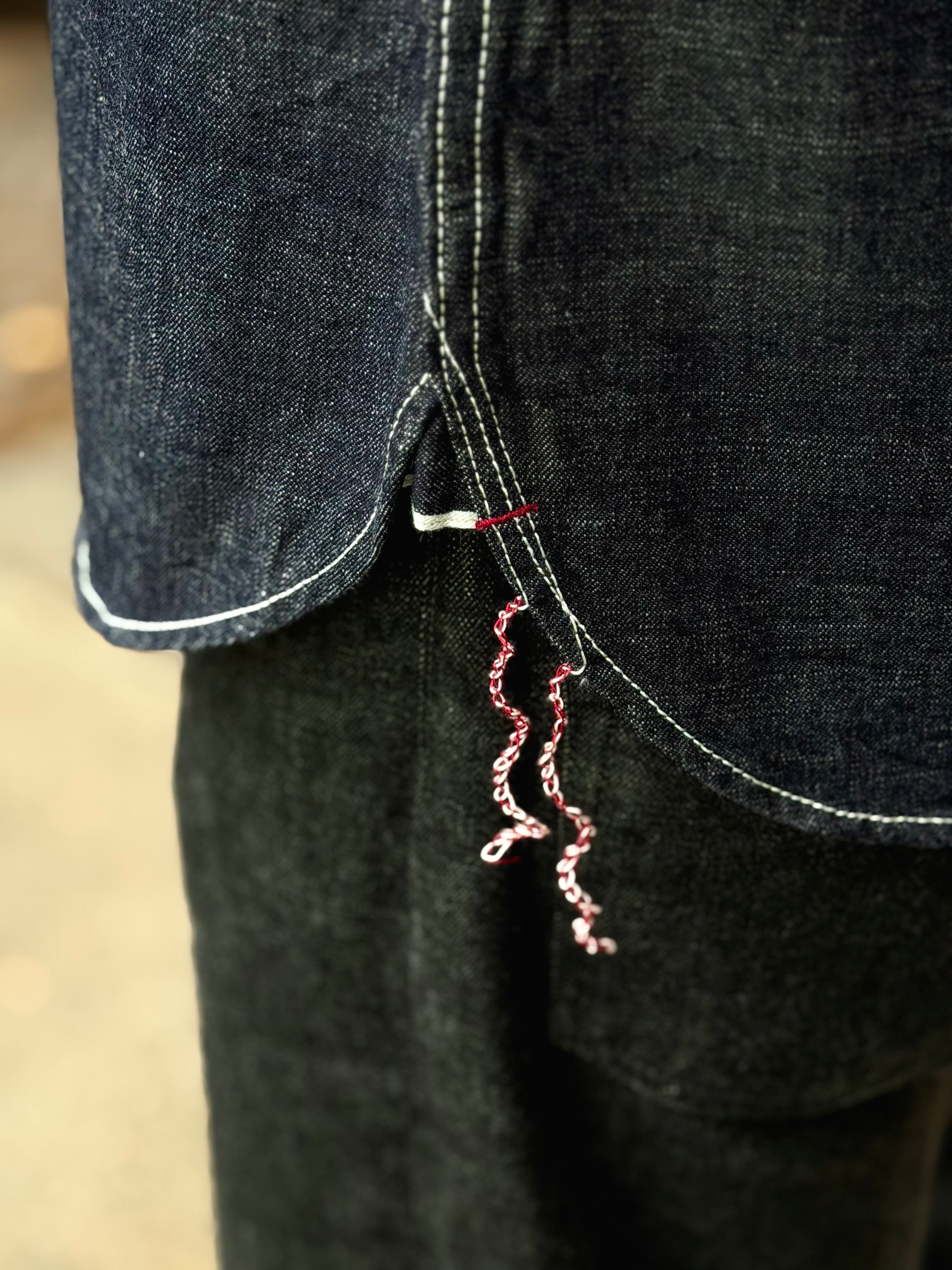 SGS001 - 10oz Slub Selvedge Denim - Work Shirt