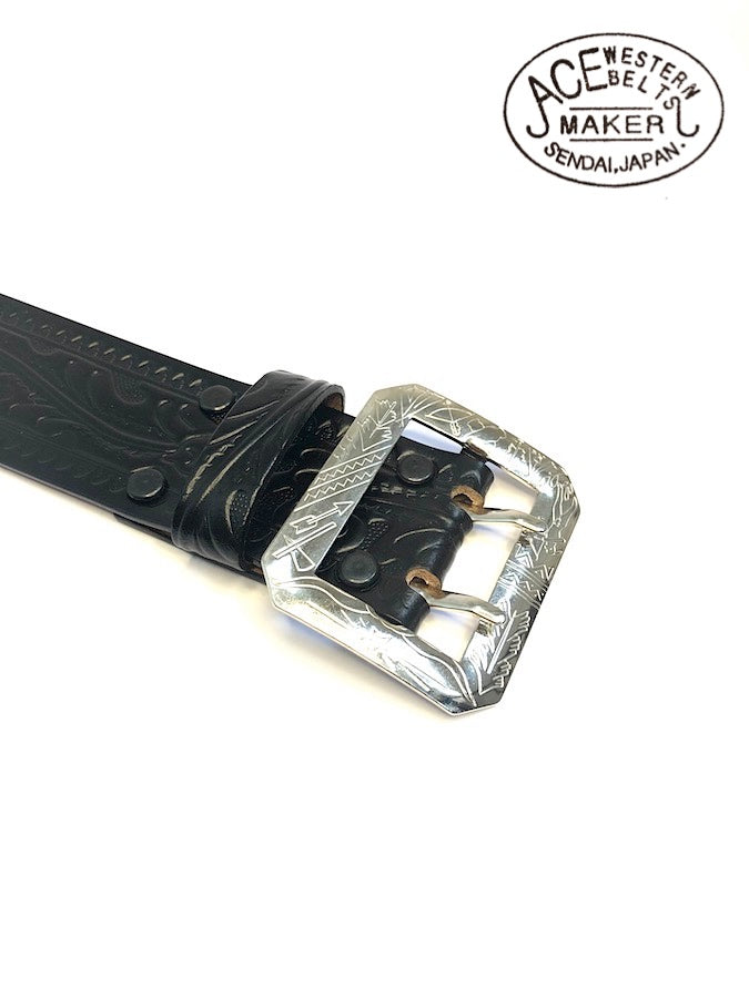 ACE WESTERN BELTS ☆ Style No.180H with 50's Jewels ☆ Handmade ACE WESTERN BELTS ☆ Style No.180H with 50's Jewels ☆ Handmade
