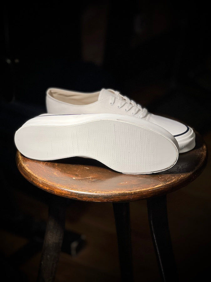 ASAHI - DECK SHOES CANVAS - M014 White