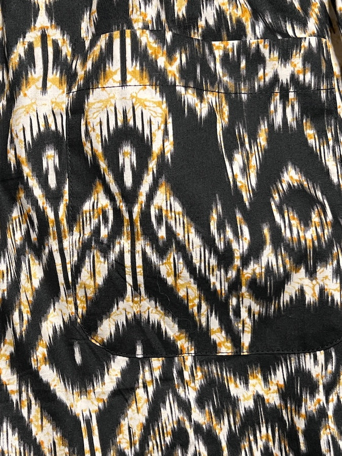 WEARMASTERS by Attractions - Lot.827 Tribal Cotton Shorts - Black