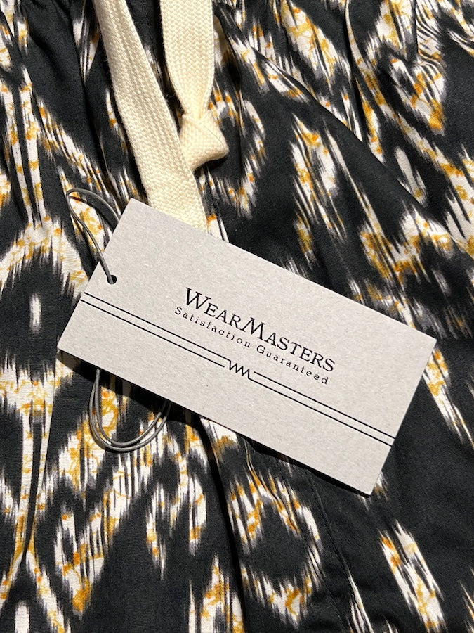 WEARMASTERS by Attractions - Lot.827 Tribal Cotton Shorts - Black