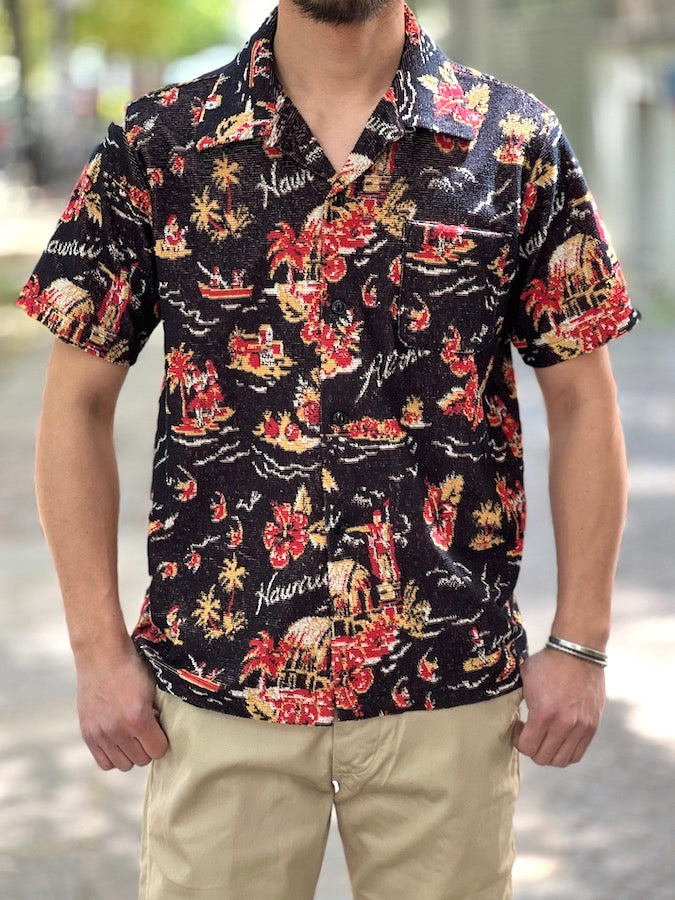 WEARMASTERS by Attractions - Lot.784 Hawaii Pile - Short Sleeve Shirt