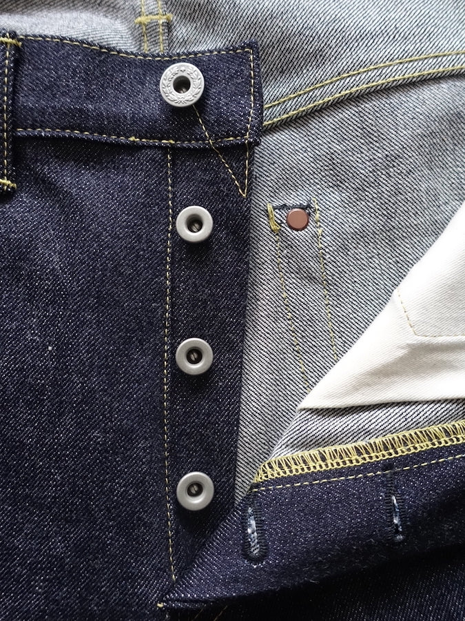 WEARMASTERS by Attractions - Lot.100 Denim Pants - 13.7oz Raw Selvedge Denim - Regular Straight