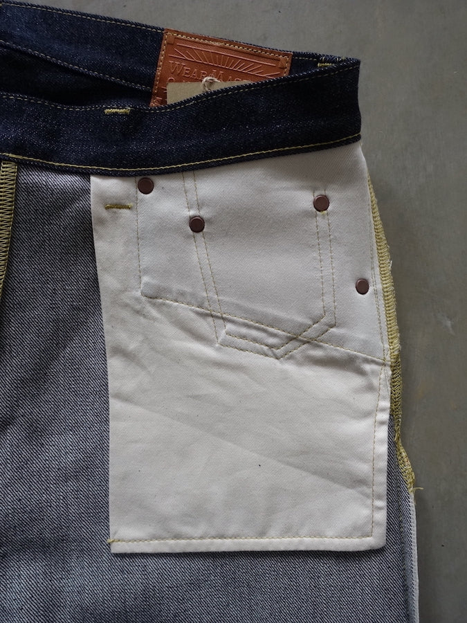 WEARMASTERS by Attractions - Lot.100 Denim Pants - 13.7oz Raw Selvedge Denim - Regular Straight