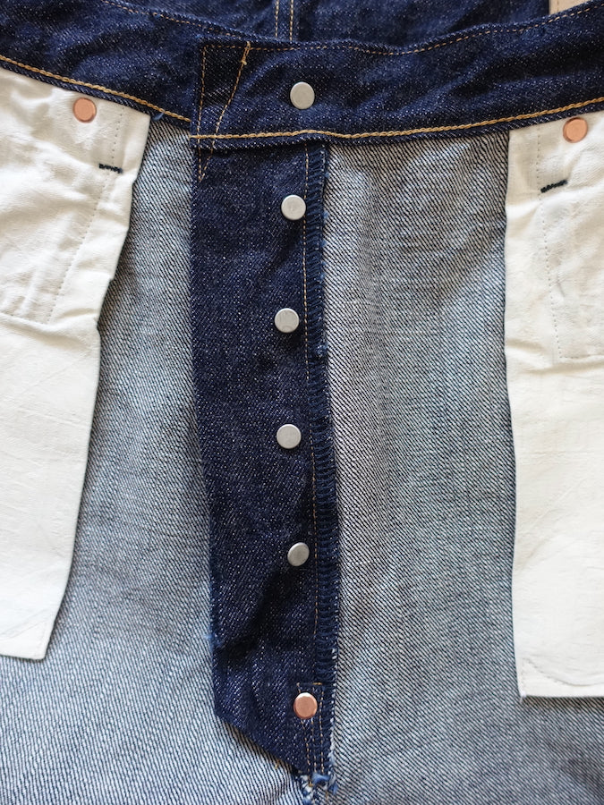 BIG JOHN XX001 (000)『XXXX-EXTRA』Model - ORGANIC COTTON FROM FIVE CONTINENTS - Regular Straight