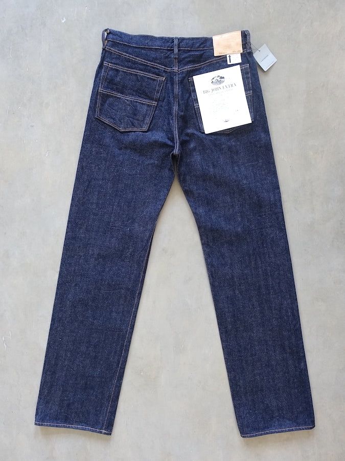 BIG JOHN XX001 (000)『XXXX-EXTRA』Model - ORGANIC COTTON FROM FIVE CONTINENTS - Regular Straight