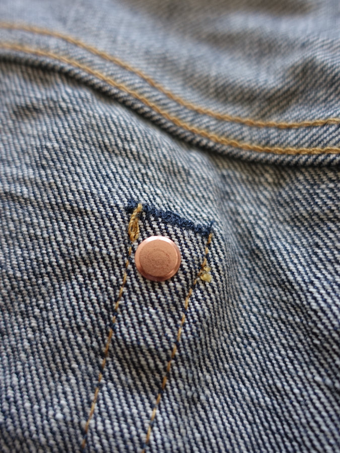 BIG JOHN XX001 (000)『XXXX-EXTRA』Model - ORGANIC COTTON FROM FIVE CONTINENTS - Regular Straight