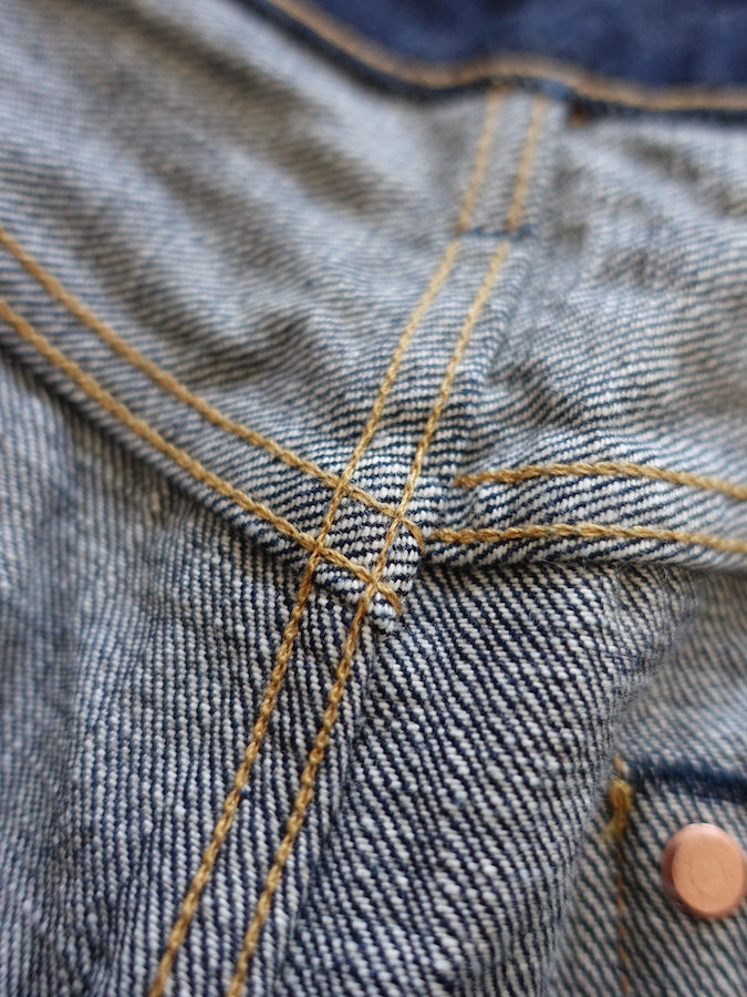 BIG JOHN XX001 (000)『XXXX-EXTRA』Model - ORGANIC COTTON FROM FIVE CONTINENTS - Regular Straight