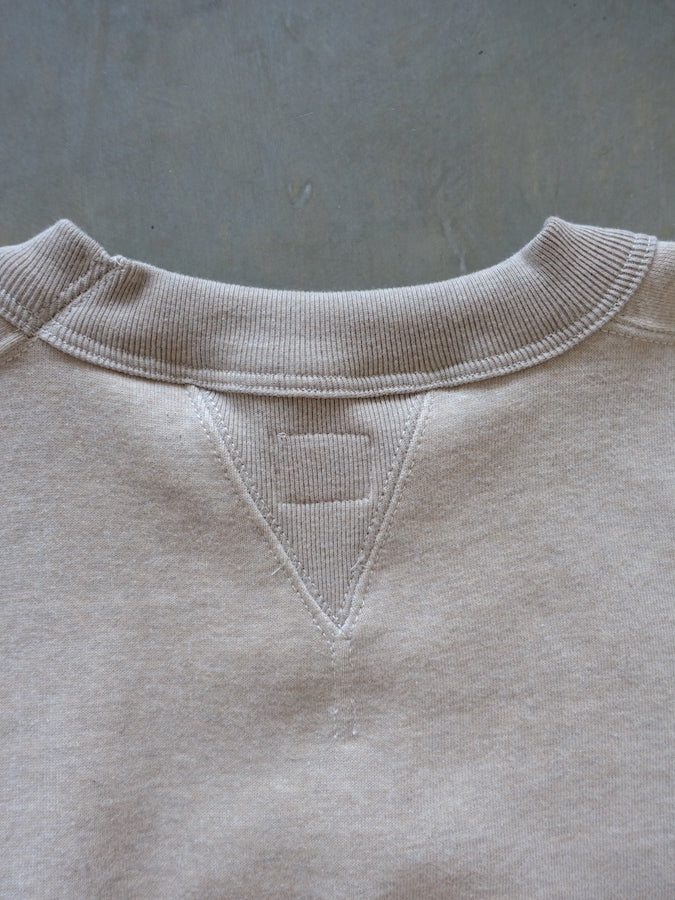 Cushman - 26903 FREEDOM SLEEVE - Heavy Loopwheeled Sweatshirt - Mix Beige