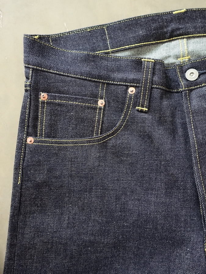 Cushman - Lot 22177 - 5 Pocket Pants - 13.5oz Selvedge Denim - Classic Straight Cut