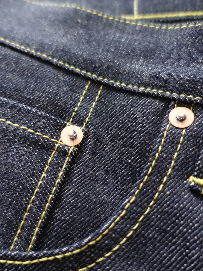 Cushman - Lot 22177 - 5 Pocket Pants - 13.5oz Selvedge Denim - Classic Straight Cut